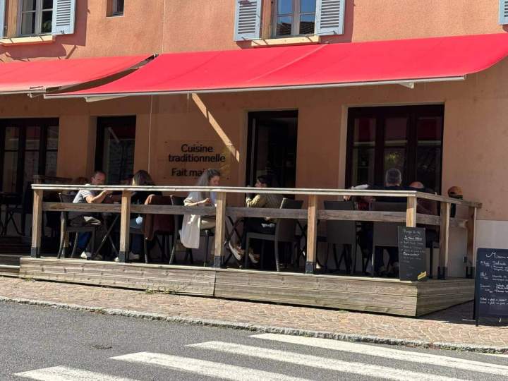 Restaurant terrasse Vaugneray